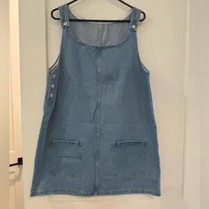 Blue Jean knee length casual dress